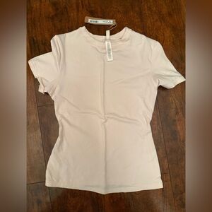 SKIMS Cotton Jersey Tee in Cherry Blossom 🌸